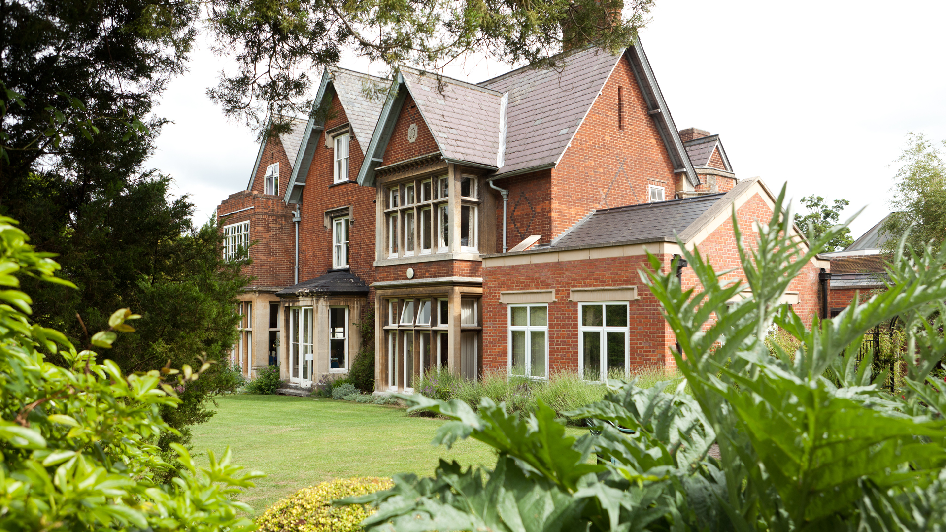 undefinedA picture of the main house taken from the Benslow garden